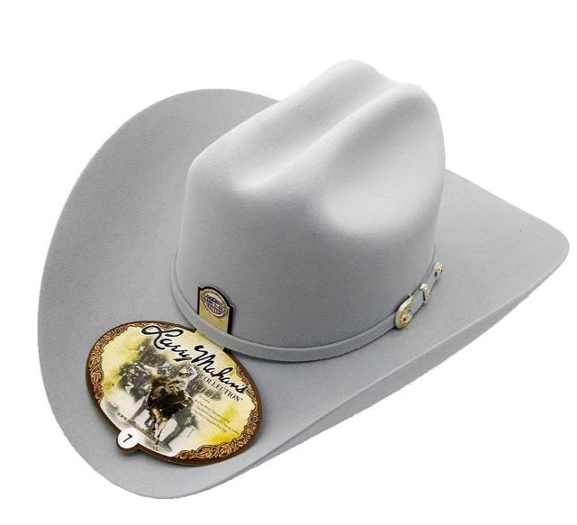 Larry Mahan 6X Fur Felt Cowboy Hat Platinum 7 1/2