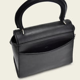 CUADRA BOLSO DE MANO EN PIEL GENUINA DE MANTARRRAYA PARA DAMA