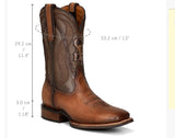 Cuadra Rodeo Cowboy Honey Brown Leather Boots. Botas Cuadra Rodeo Satro Arena 4L01RS