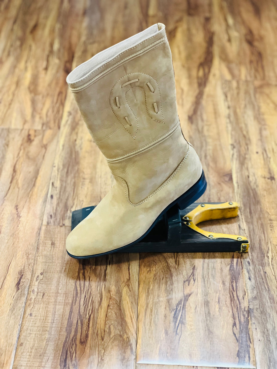 Bota Jalisco Escaramuza Color Arena – HerraduraDeOro