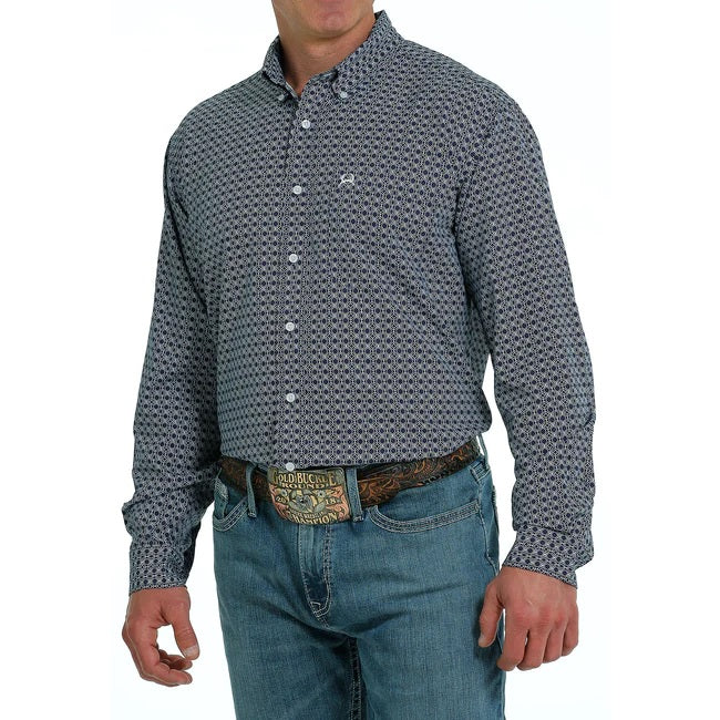 Cinch Men's Arenaflex Geometric Print Shirt MTW1862022