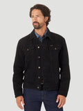 Mens Wrangler Black Denim Jacket Unlined  112318280