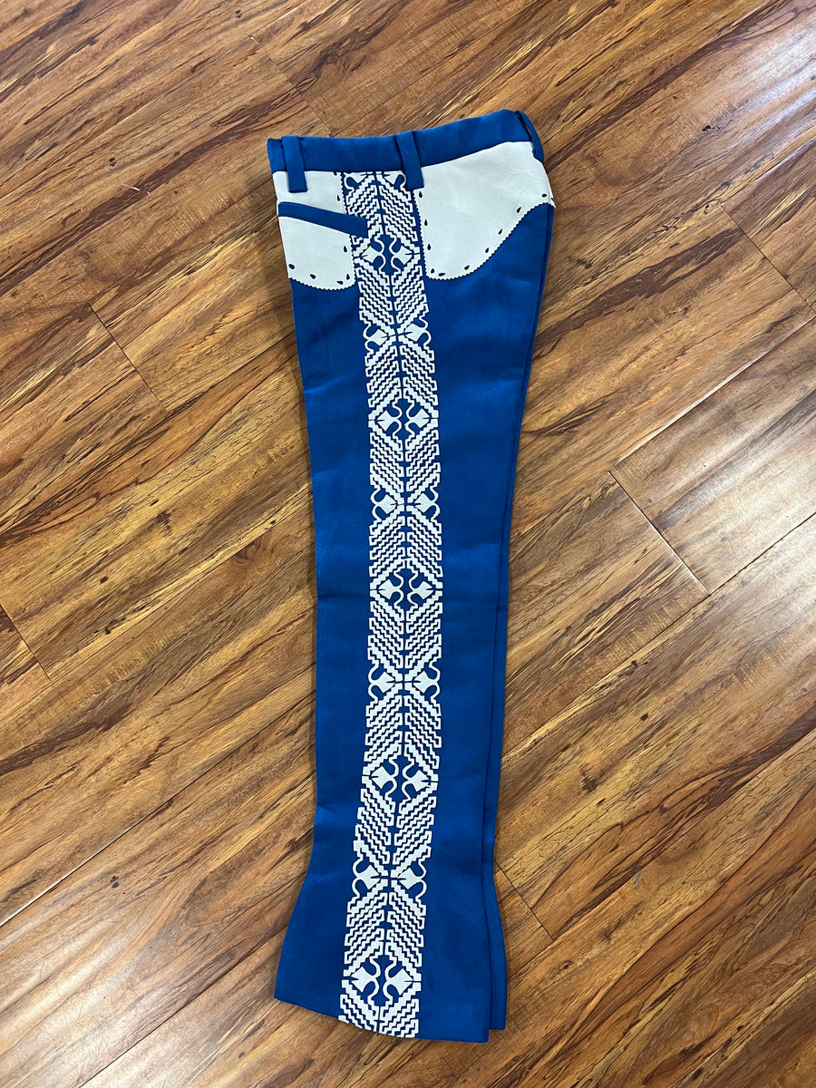 PANTALONES DE CHARRO CON GRECA