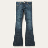 Stetson 816 CLASSIC BOOT CUT JEANS IN DARK WASH 11-054-0202-0036