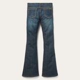 Stetson 816 CLASSIC BOOT CUT JEANS IN DARK WASH 11-054-0202-0036