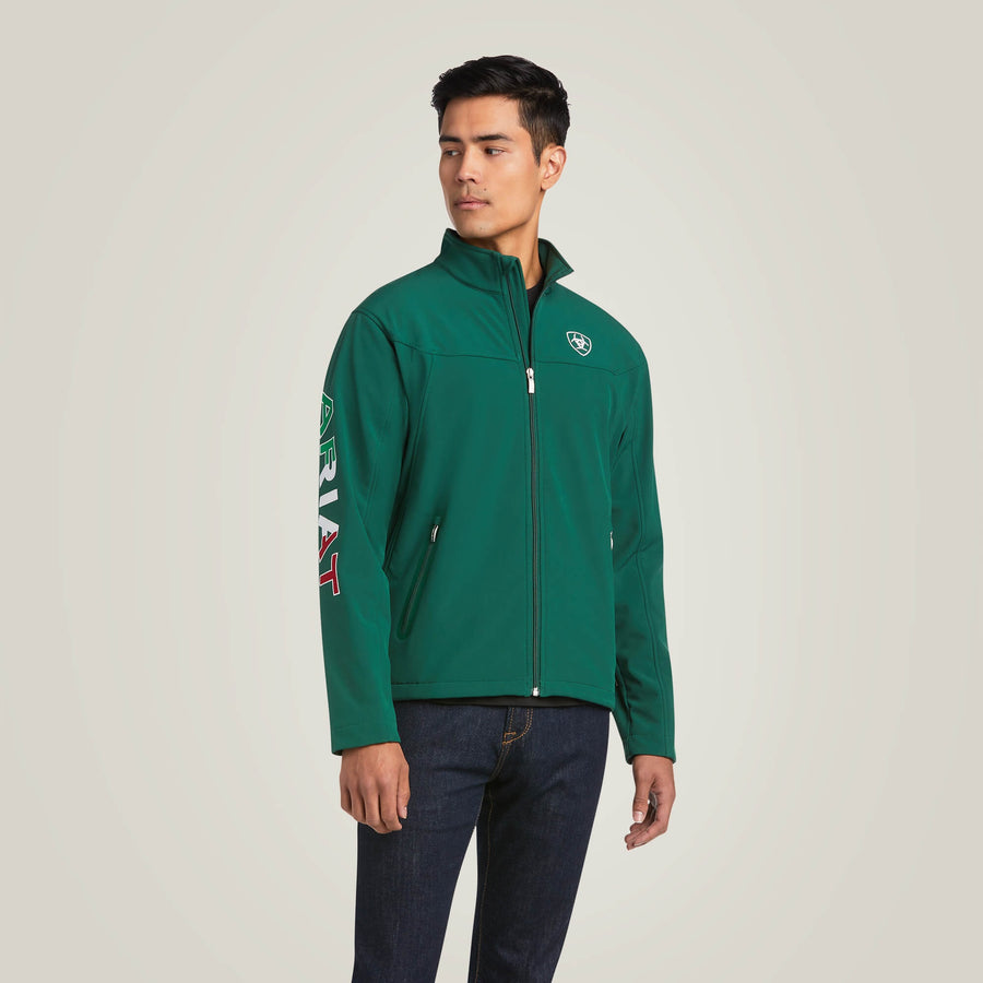 Ariat Men's New Team Softshell Mexico Jacket 10039459