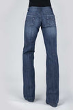 Stetson Womens Blue Cotton Blend S Embroidered 214 Trouser Jeans 11-054-0214-0807 BU
