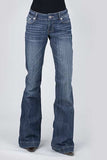 STETSON WOMEN'S 214 TROUSER FLARE JEAN 11-054-0214-0806 BU