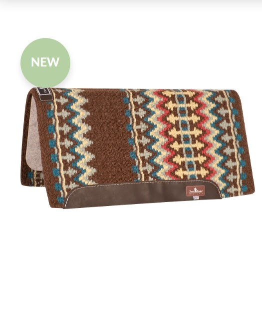 CLASSIC WOOL TOP SADDLE PAD CWTP3223CSTLE FREE ROPE HALTER WITH LEAD ROPE