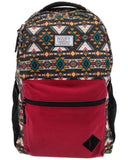 Hooey Men's & Women's Recess Hooey Aztec & Burgundy Backpack - BP041AZBU