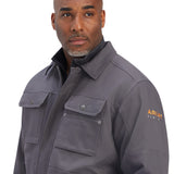 Men's Ariat Rebar DuraCanvas Sherpa-Lined Coat 10041505