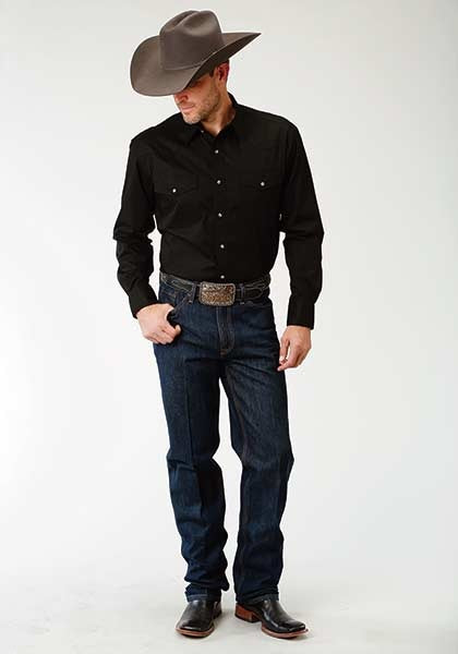 Roper Men's Embroidery Western Snap Shirt