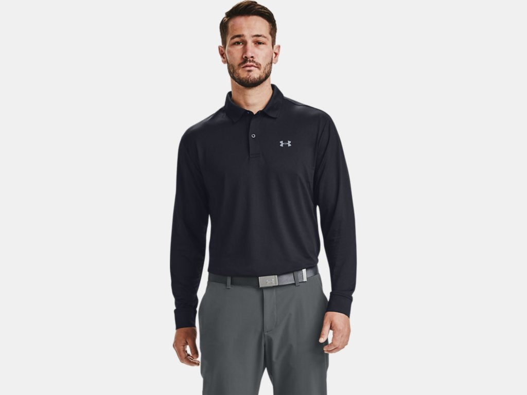 Men's ua performance deals polo textured