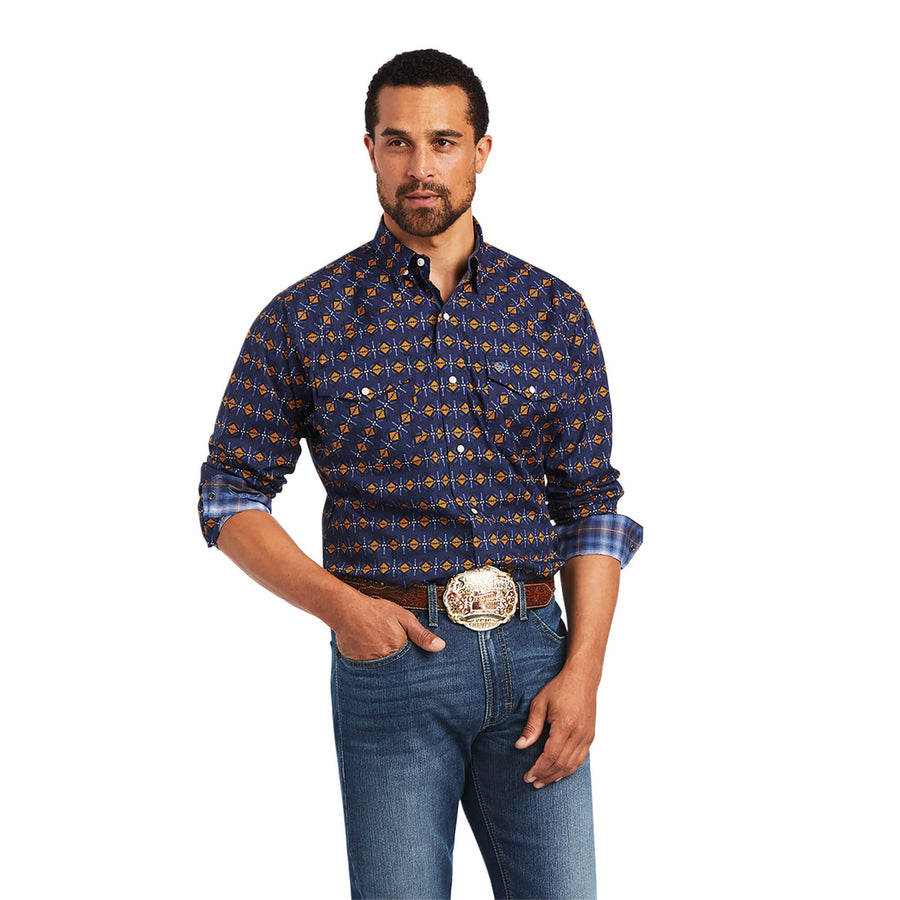 Ariat Men's Relentless Steeled Stretch Classic Fit Snap Shirt