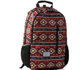Hooey Rockstar Red and Black Aztec Backpack