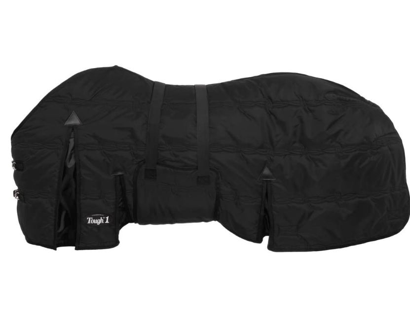 Tough1 600 Denier Stable Blanket w/Belly Warmer. Cobija De Caballo