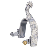 TOUGH1 SWEET IRON SILVER LEAF SPURS * FREE GIFT * *FREE SHIPPING*