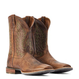 ARIAT MEN'S RIDIN' HIGH WESTERN BOOTS - BROAD SQUARE TOE 10042468