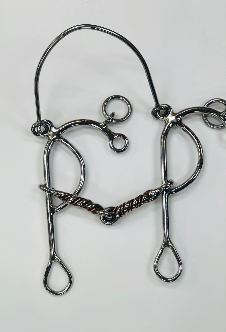 Freno Bosal. Combination Horse Bit , HerraduraDeOro - HerraduraDeOro