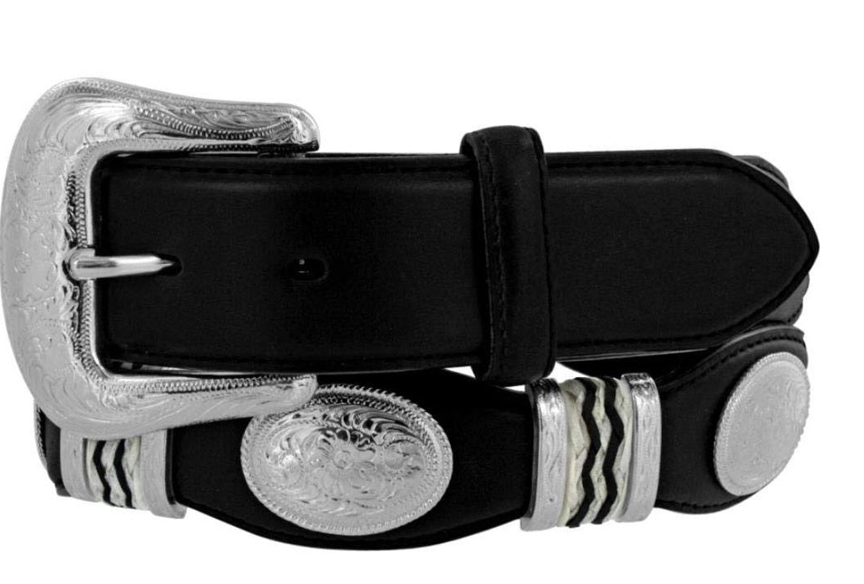 Champro A068 Patent Leather Belt - Black
