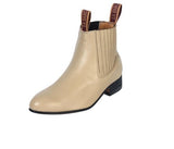 BOTINE CHARRO LA BARCA COLOR CHICLE . MENS BOTINES LA BARCA LIGHT TAN COLOR , HerraduraDeOro - HerraduraDeOro