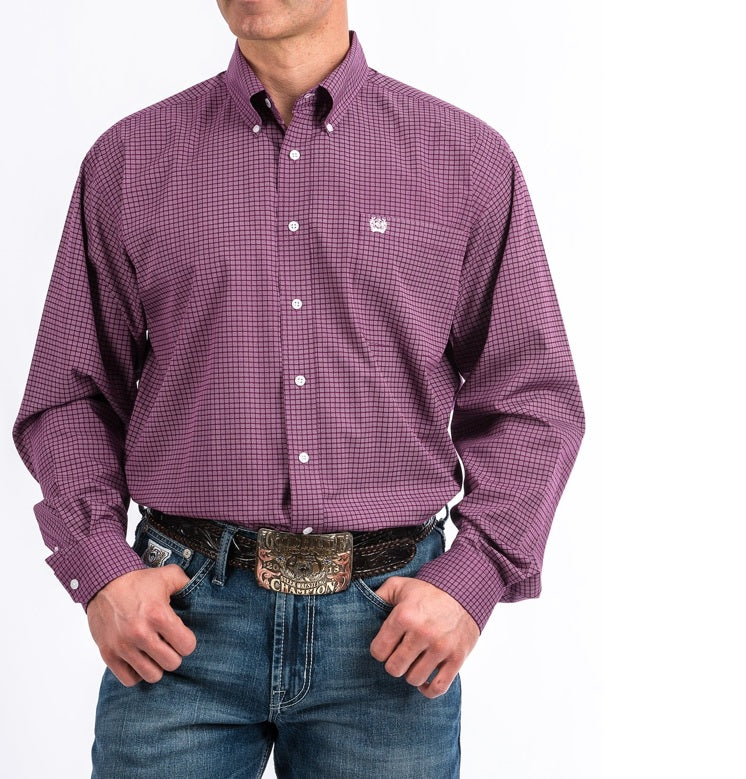 Purple western shirt mens hot sale