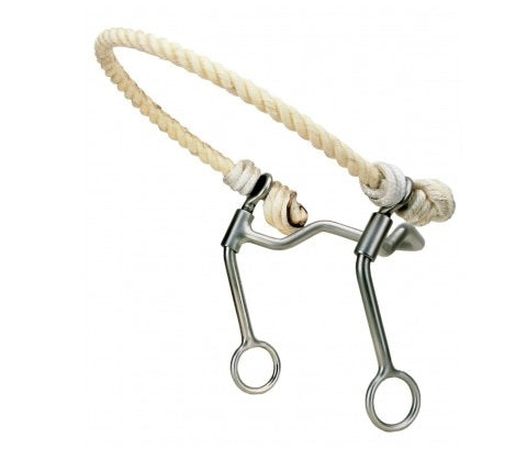 Ensemble bosal Lakota avec bandeau en cuir, bosal et mecate de crin de