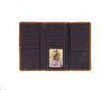 SLIVER CREEK TEARIN LOOSE CHECKBOOK WALLET , HerraduraDeOro - HerraduraDeOro