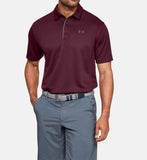 Men's Under Armour Tech Polo Maroon / Graphite / Graphite