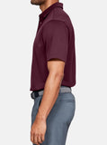 Men's Under Armour Tech Polo Maroon / Graphite / Graphite