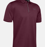 Men's Under Armour Tech Polo Maroon / Graphite / Graphite