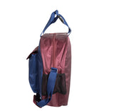 Classic Ropes Basic Rope Bag Navy Chevron/Merlot