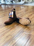 Botines Charros Para Hombre Color Cafe