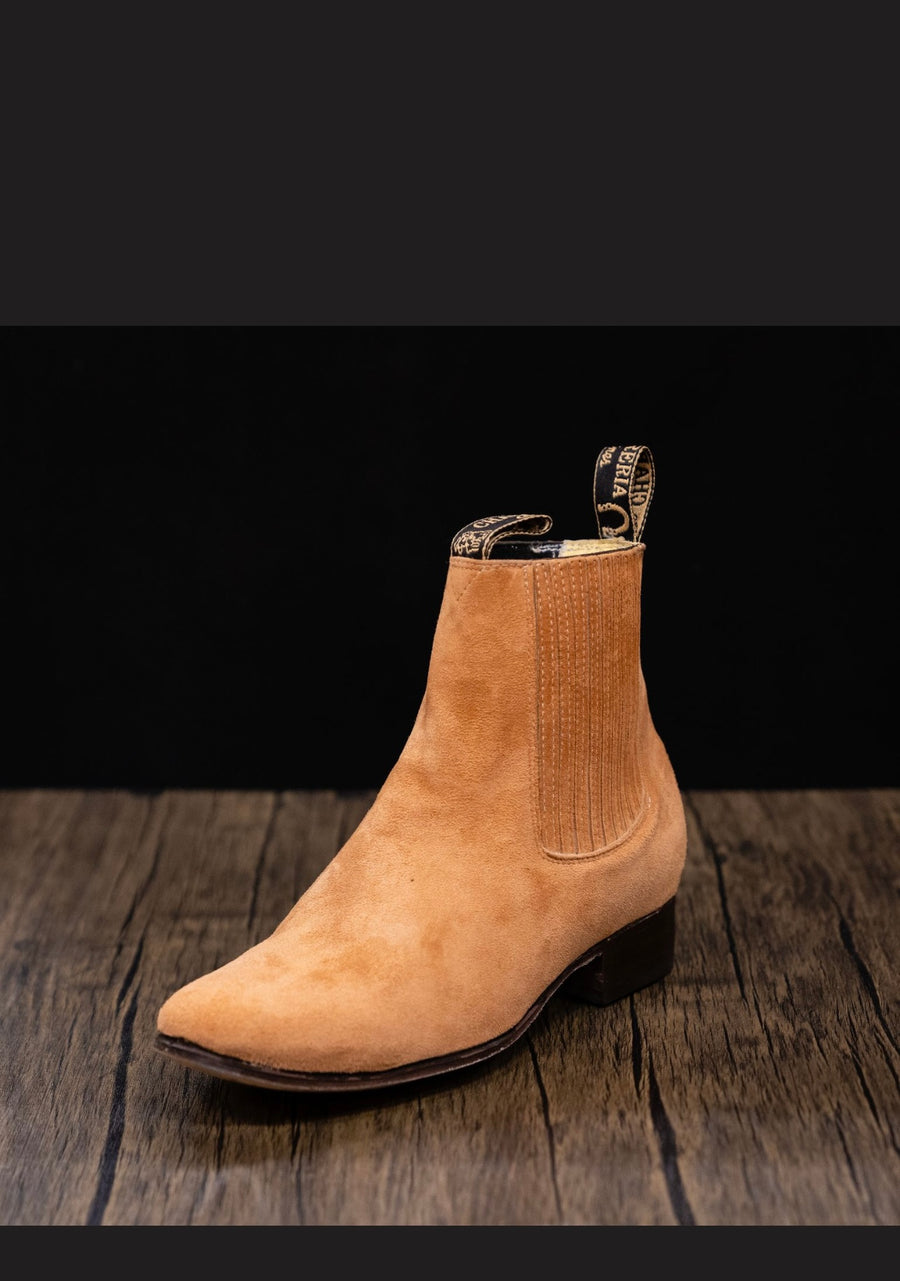 BOTINE CHARRO COLOR PIŇON DE GAMOSA