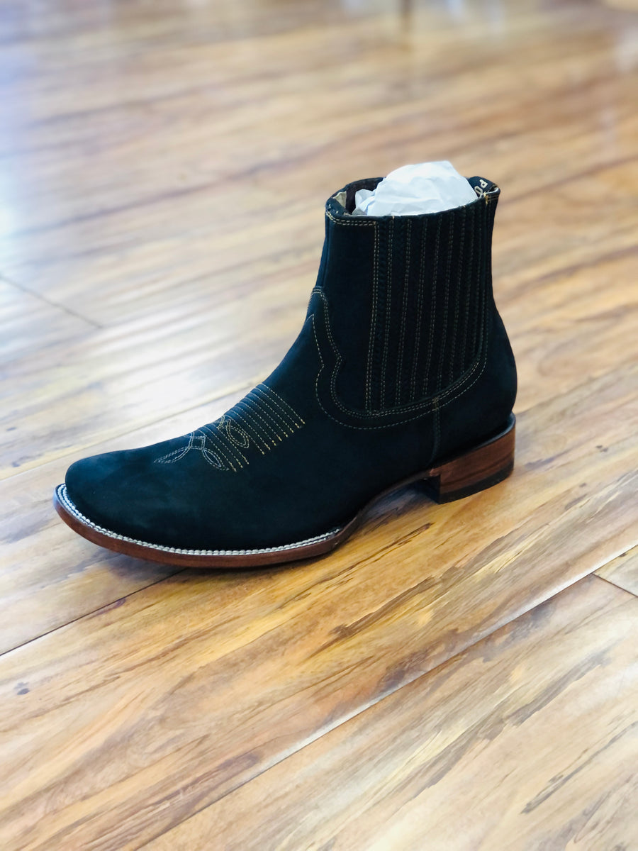 Botin Vaquero Negro Para Hombre