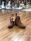 Botines Charros Para Hombre Color Cafe