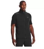 Men's Black Under Armour OffGrid Fleece Golf Vest