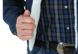 WRANGLER® WESTERN SHERPA LINED DENIM JACKET , WRANGLER - HerraduraDeOro