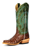 Macie Bean Women`s Top Hand Kango Toba 13in. Emerald Explosion Boot M9502