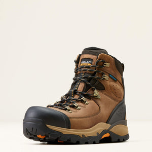 Ariat Men's 6" Endeavor Waterproof Work Boots - Soft Toe 10050826 " D "