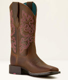 Ariat Women's Round Up StretchFit Western Boots - Broad Square Toe 10064078