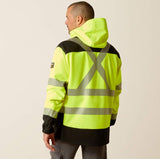 Ariat Men's Rebar Hi-Vis Yellow Softshell Jacket 10046407