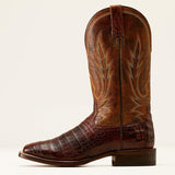 ARIAT GUNSLINGER DARK CAIMAN BELLY BOOT MENS WESTERN  10042477 " EE "