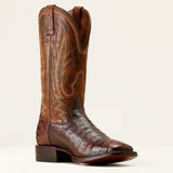 ARIAT GUNSLINGER DARK CAIMAN BELLY BOOT MENS WESTERN  10042477 " EE "