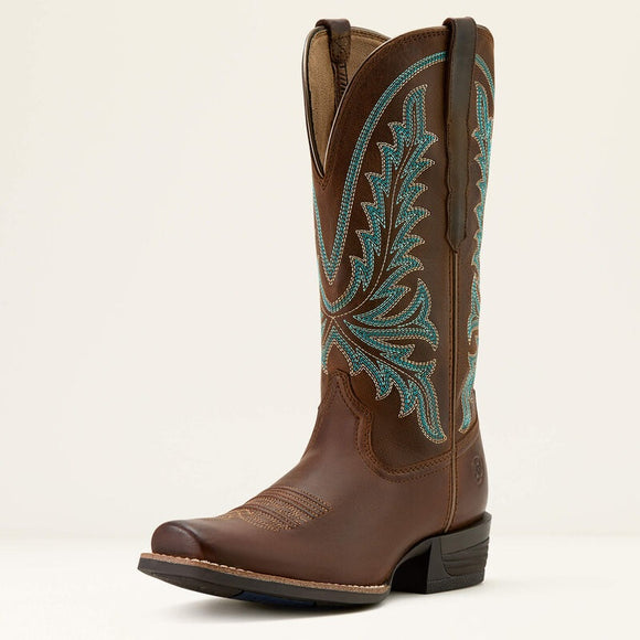 Ariat 10061144 Womens Rock Creek Western Boot Sassy Brown SKU: 10061144