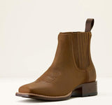 Ariat Women's Booker Chelsea Distressed Brown Bantamweight Wide Square Toe Cowboy Boots 10063973