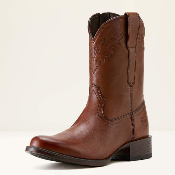 Ariat Men's Cinnamon Sonoro Bantamweight Zip Roper Toe Boots 10063982
