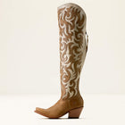 Ariat Lyra X Toe Ladies Western Boot FLAXEN TAN CREAM CANDLE 10080302