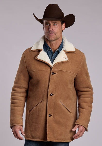 Stetson Suede Shearling Ranch Coat 11-097-0539-6190