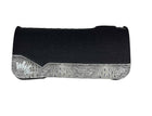 Best Ever Pads 1 1/4 Inch Kush Black Felt Saddle Pad 32 X 32